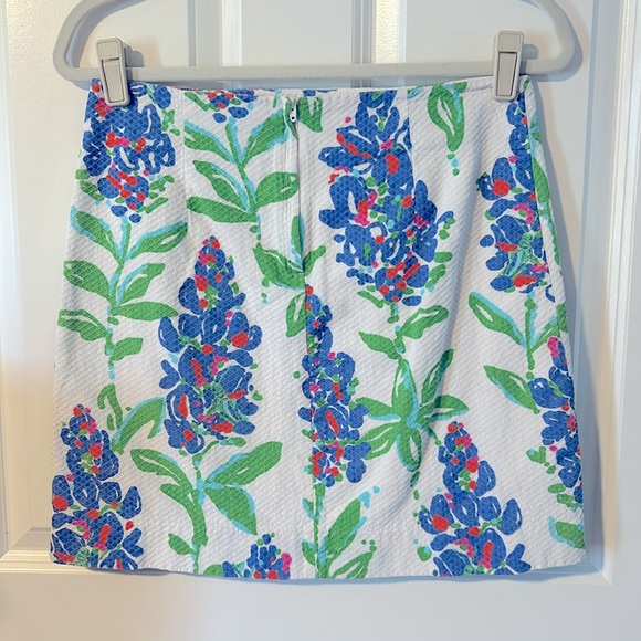 Lilly Pulitzer Floral Skirt Size 4 - Picture 2 of 3
